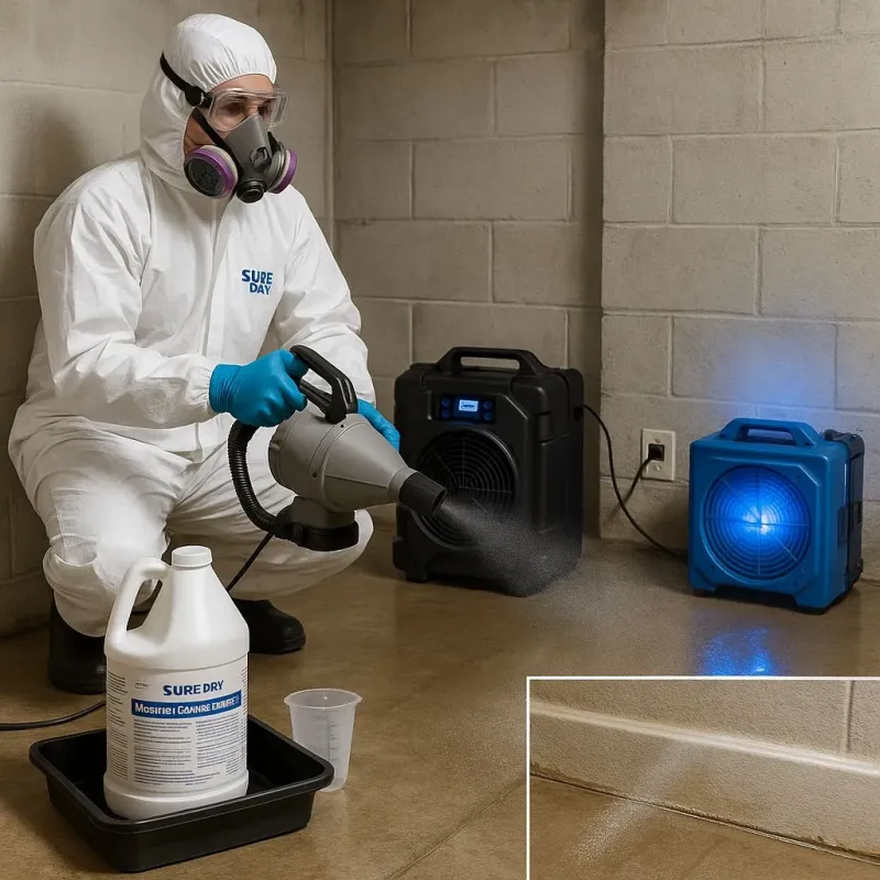 Sanitization and Odor Removal process in Red Springs, NC