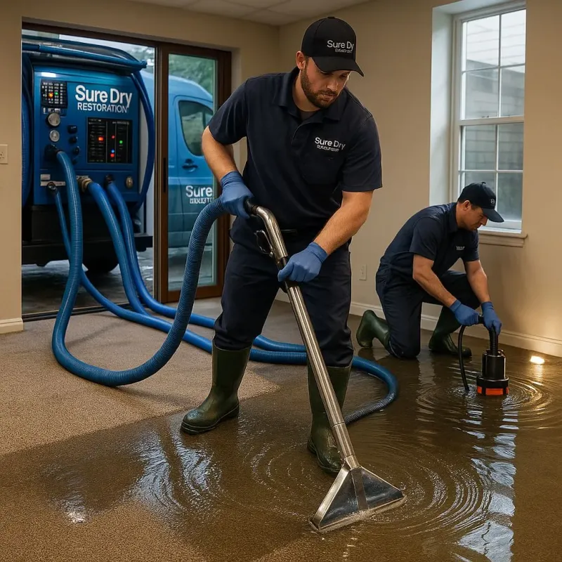Water Extraction and Removal process in Red Springs, NC